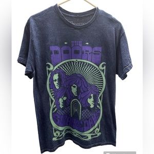 The Doors Strange Days Mineral Wash Rock Band Tee Medium